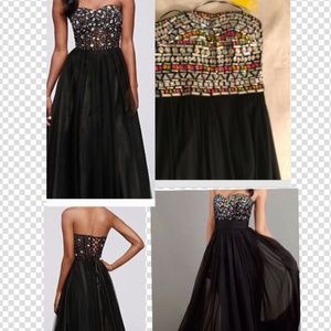 NWT NOX beaded corset Prom gown size xs